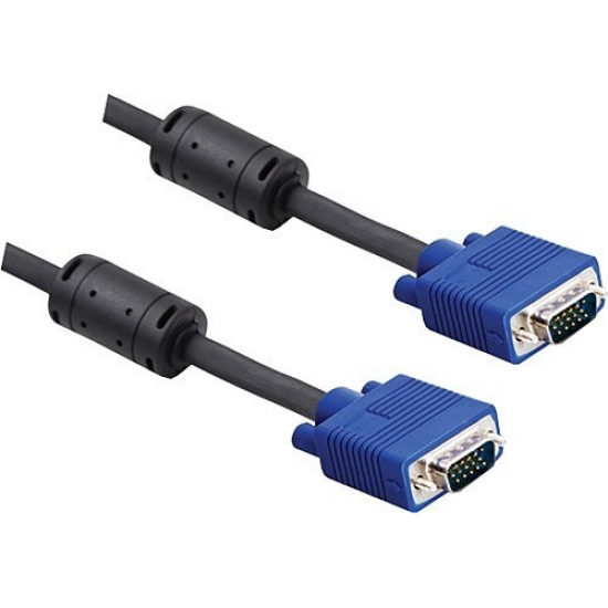 S-LINK SL-VGA19, 15Pin, İki Ucu Erkek, 5mt, VGA Kablosu