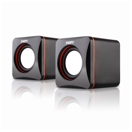 SNOPY SN-21, 6W, 1+1 Masaüstü, USB Speaker, (Siyah)