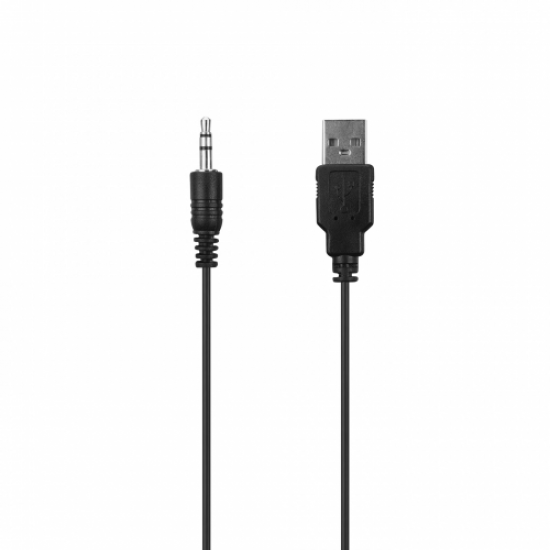 SNOPY SN-X22 STYLE, 3W, 1+1 Masaüstü, USB Speaker, RGB Işıklı (Siyah)