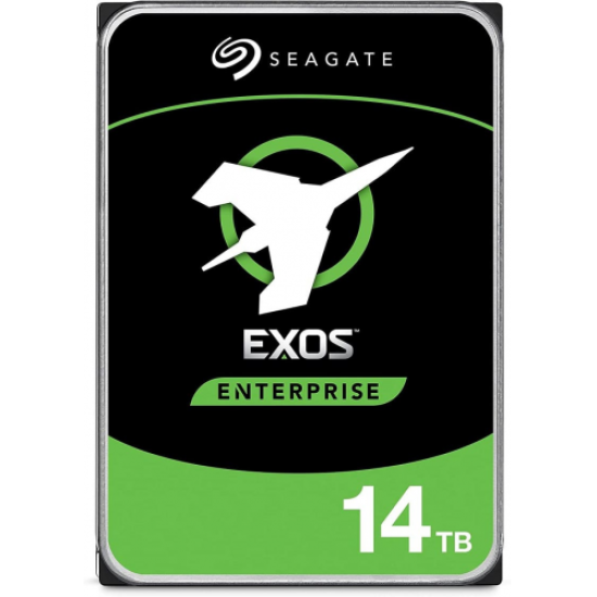 SEAGATE EXOS X16, ST14000NM001G, 3.5’’, 14TB,  256Mb, 7200 Rpm, 7/24 Enterprise, DATA CENTER-GÜVENLİK-NAS-SERVER, HDD