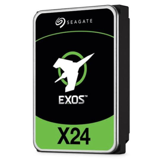 SEAGATE EXOS X24, ST24000NM000H, 3.5’’, 24TB,  512Mb, 7200 Rpm, 7/24 Enterprise, DATA CENTER-GÜVENLİK-NAS-SERVER, HDD