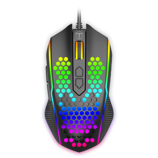 T-DAGGER T-TGM310-LIT, Imperial Lite, RGB Backlight, 8 Programlanabilir Buton, USB Kablolu, 10.00DPI, Gaming Mouse