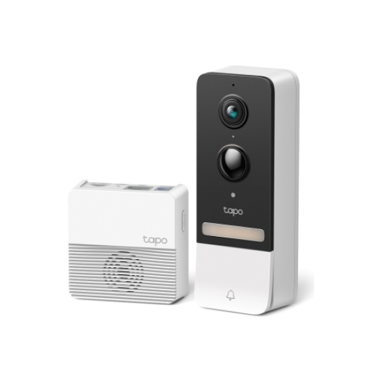 TP-LINK Tapo D230S1, 2K 5MP, İki Yönlü Konuşma,  IP64, Renkli Gece Görüşü, Akıllı Görüntülü Kapı Zili