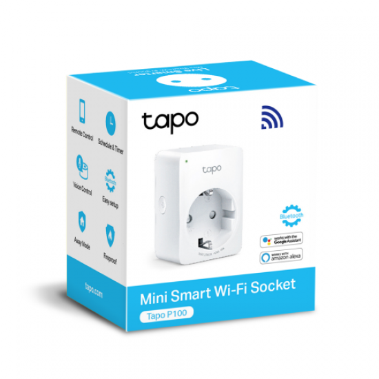 TP-LINK Tapo P100 Wi-Fi Mini Akıllı Priz (Tekli)