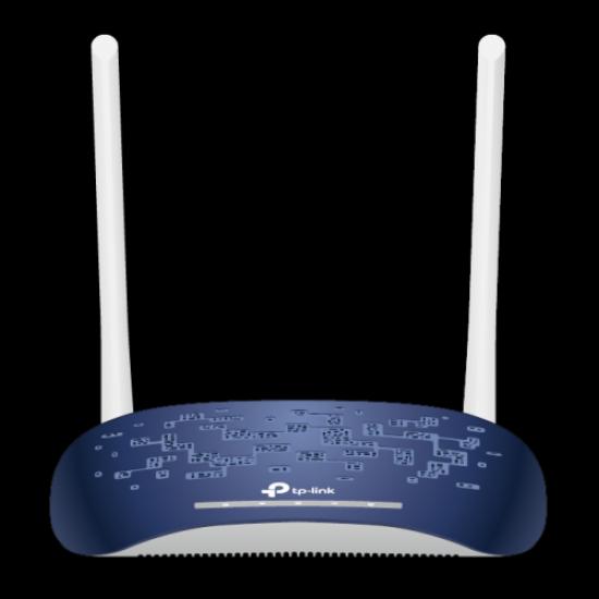 TP-LINK TD-W9960, 4 Port, 2.4Ghz Wifi, 300Mbps, 2xAnten, VDSL2, ADSL2+ MODEM