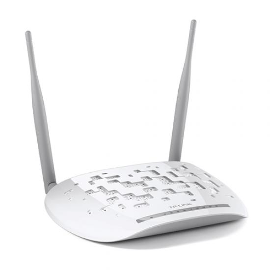 TP-LINK TD-W9970, 4 Port, 2.4Ghz  Wifi, 300Mbps, 2xAnten, VDSL2, ADSL2+ MODEM