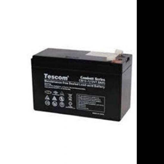 TESCOM Combatt, CBL12-7, 12V 7Ah, Bakımsız,  Kuru Akü. UPS için Uygundur. (100012589)