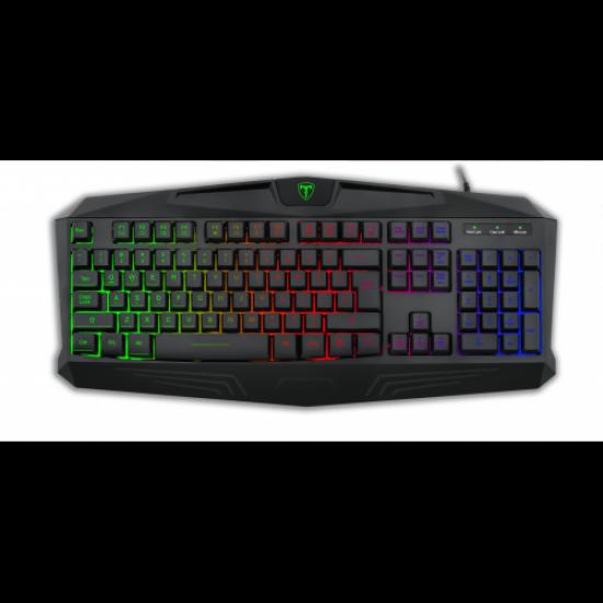 T-DAGGER TANKER, T-TGK106, USB Kablolu, Türkçe Q, Rainbow RGB, Gaming Klavye (Powered By REDRAGON)