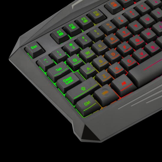 T-DAGGER TANKER, T-TGK106, USB Kablolu, Türkçe Q, Rainbow RGB, Gaming Klavye (Powered By REDRAGON)