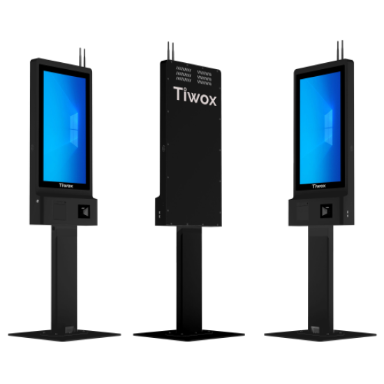 Tiwox K-3250B, 32’’ Led Panel, Intel i7 5.Gen, 16Gb Ram, 256Gb SSD, Wi-Fi, 80mm Barkod Yazıcı, 2D Okuyucu, KİOSK (Siyah)