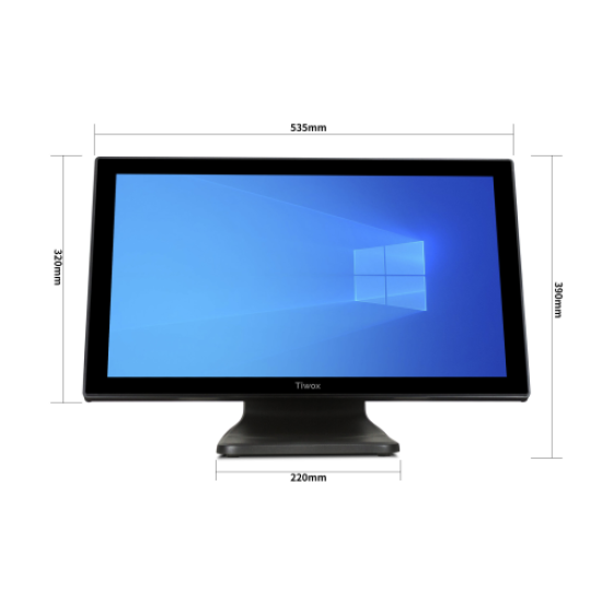 Tiwox TP-3150+, Intel i7 5.Nesil, 21.5’’ Ekran,  8GB Ram, 128GB SSD, Endüstriyel, Dokunmatik Pos PC