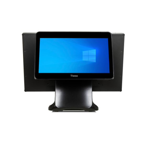 Tiwox TP-5610D, Intel i5 10.Nesil, 18.5’’ Ekran,  13.2’’ 2. Ekran, 8GB Ram, 128GB SSD, Endüstriyel, Dokunmatik Pos PC (çift ekran)