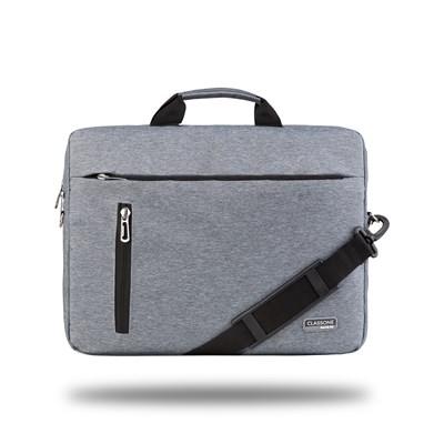 Classone WorkOut Serisi TL4004 WTXpro Su Geçirmez Kumaş  15.6 inch Laptop , Notebook Çantası -Gri