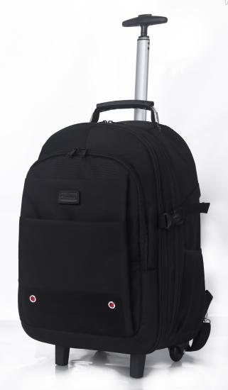 Classone VIP Travel Serisi TROL-VIP100 Tekerlekli Trolley 17,3,15,6,14 Uyumlu Sırt Laptop Çantası – Siyah