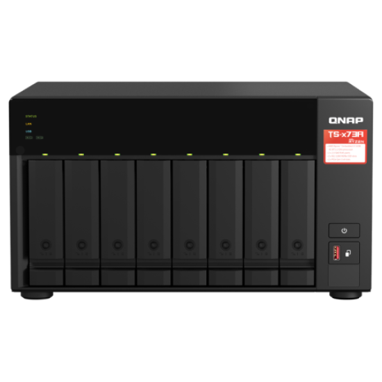 QNAP TurboNAS TS-873A 8Gb Ram 8xYuvalı Tower NAS