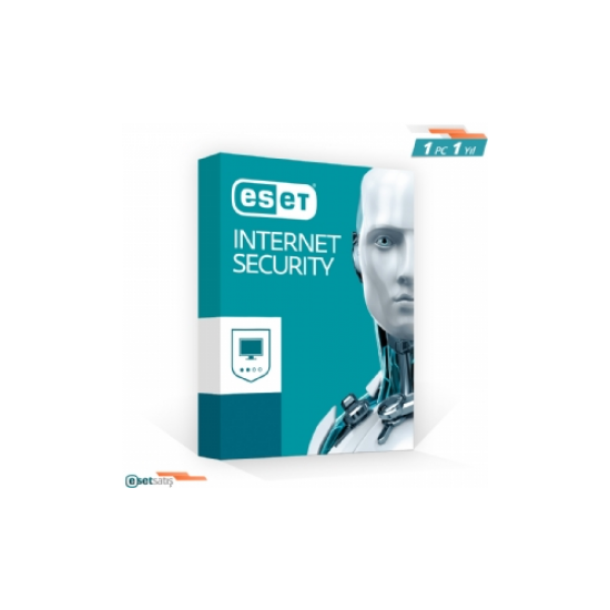 ESET INTERNET SECURITY 1 Kullanıcı, 1 YIL, Kutulu Ürün