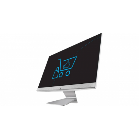 ASUS V241EAK-BA028M, i5-1135G7, 23,8’’ FHD Ekran, 8Gb DDR4 Ram, 512Gb SSD, 2Gb MX330 Ekran Kartı, Free Dos, All In One PC (Black-Silver)