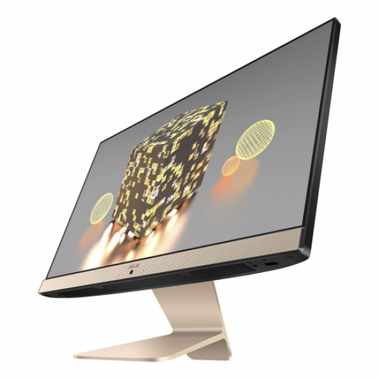 ASUS V241EAK-BA041M, i5-1135G7, 23,8’’ FHD Ekran, 8Gb DDR4 Ram, 256Gb SSD, Paylaşımlı Ekran Kartı, Free Dos, All In One PC (Black-Gold)
