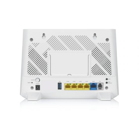 ZyXEL VMG3625-T50B, AC1200, Dual Band Wifi, 867Mbps, 4Port, VDSL2, ADSL2+ MODEM