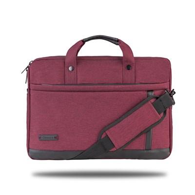 Classone VP1505 Ravenna Serisi WTXpro Su Geçirmez Kumaş 15.6 inch  El Çantası-Bordo