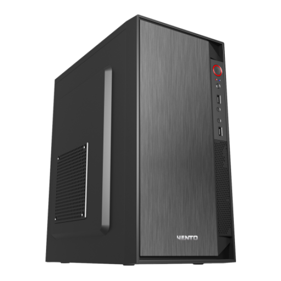 VENTO VS119S Mid Tower, Peak 400W Siyah, ATX Kurumsal KASA
