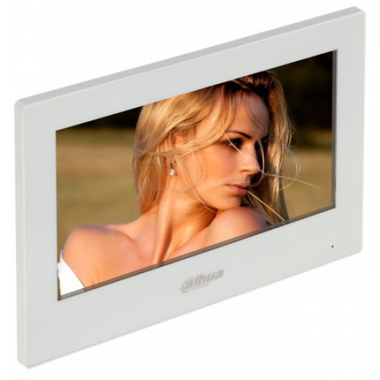 DAHUA VTH2621GW-P, 7 inç Dijital İç Mekan Monitörü. Lan, İki Yönlü Ses,  Dokunmatik Panel