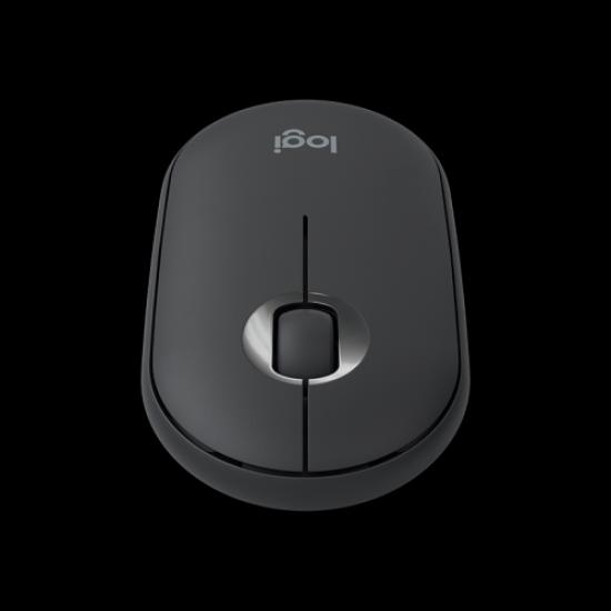 LOGITECH 910-005718, M350 Siyah, USB Nano 2,4G Kablosuz, 1000dpi, Optik, 3 Tuşlu, 18ay Pil Ömrü, İnce ve Sessiz Mouse