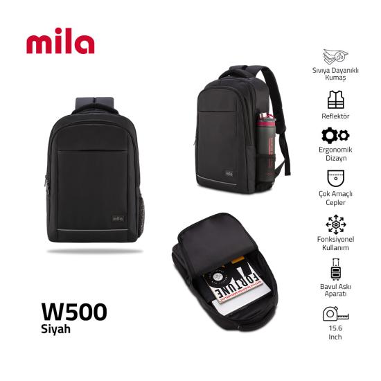 Mila W500  15.6’’ Laptop Sırt Çantası