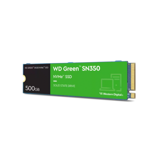 WD Green SN350, WDS500G2G0C, 500GB, 2400/1500, Gen3, NVMe PCIe M.2, SSD