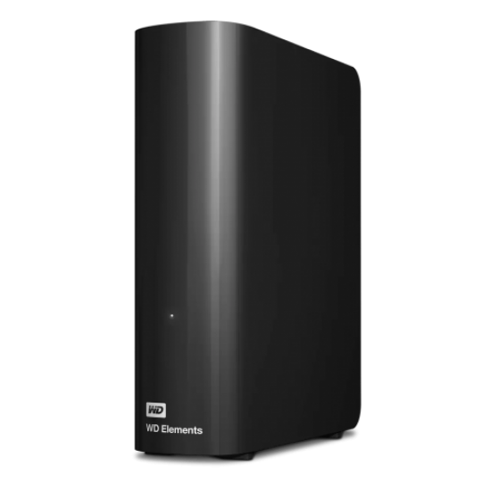 WD WDBWLG0120HBK-EESN, Elements, 12TB, 3.5’’, USB3.0, Taşınabilir, Harici HDD, Siyah