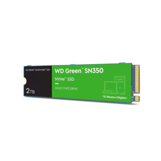 WD Green SN350, WDS200T3G0C, 2TB, 3200/3000, Gen4, NVMe PCIe M.2 2280,  SSD