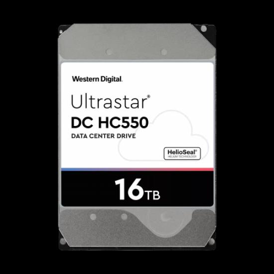 WD ULTRASTAR, WUH721816ALE6L4, 3.5’’, 16TB, 512Mb, 7200 Rpm, 7/24 Enterprise, DATA CENTER-GÜVENLİK-NAS-SERVER, HDD (DC HC550) (0F38462)