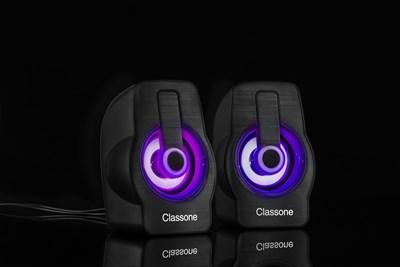 Classone X1 Black RGB Gaming Hoparlör - Siyah