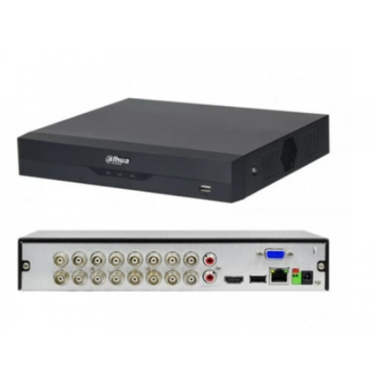 DAHUA XVR5116HS-5M-I3, 16 Kanal, 5Mpix H265+, 1 HDD, 5in1 DVR Cihazı