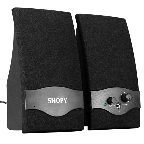 SNOPY SN-84, 4W, 1+1, Masa Üstü, USB, SPEAKER (Siyah)