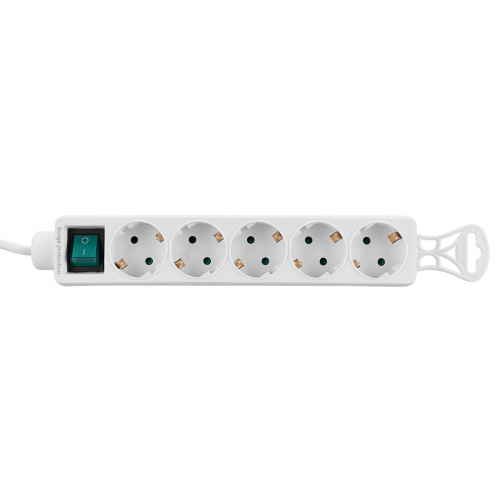 S-LINK SPG-F05, 5 Soket, Akım Korumalı Priz, 1.5Mt Kablo, 306 Joule (Beyaz)