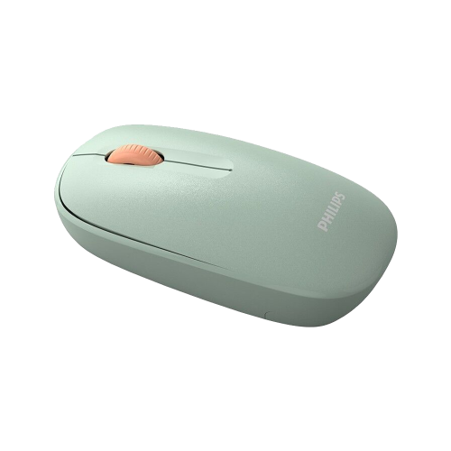 PHILIPS SPK7318E, Yeşil, USB Nano 2,4Gh Kablosuz, 1600dpi, Optic, Sessiz Click, 3 Tuşlu, Mouse