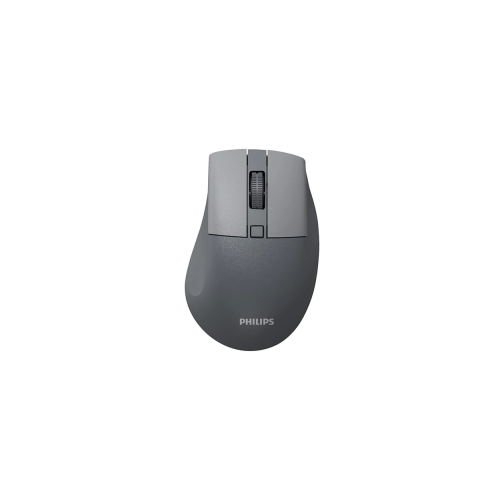 PHILIPS SPK7528G, SESSİZ, Gri, USB Nano  2,4Gh ve Bluetooth Kablosuz, 1600dpi, Optic, 3 Tuşlu, Ergonamik, Sessiz Click, Mouse