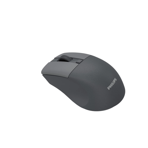 PHILIPS SPK7528G, SESSİZ, Gri, USB Nano  2,4Gh ve Bluetooth Kablosuz, 1600dpi, Optic, 3 Tuşlu, Ergonamik, Sessiz Click, Mouse
