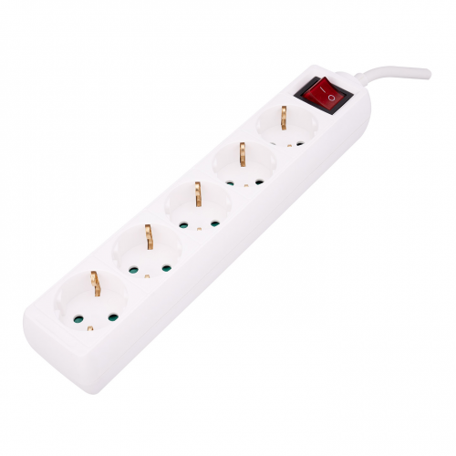 PHILIPS SPS1050A/51, 5 Soket, Akım Korumalı Priz, 2Mt Kablo, (Beyaz)