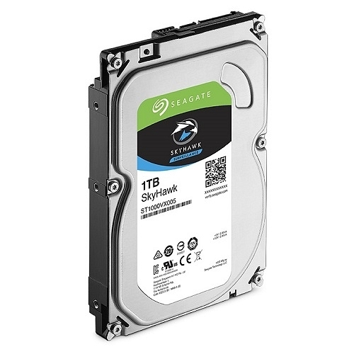 SEAGATE SKYHAWK, ST1000VX005, 3.5’’, 1TB, 64Mb, 5900Rpm, Güvenlik, HDD