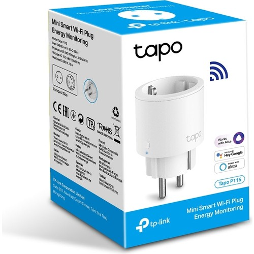 TP-LINK Tapo P115 Wi-Fi Mini Akıllı Priz Soket