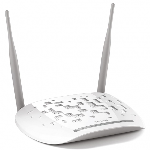 TP-LINK TD-W8961N, 4 Port, 2.4Ghz Wifi 300Mbps, 2x5dBi Anten, ADSL2+ MODEM