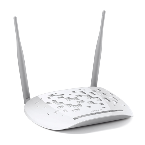 TP-LINK TD-W9970, V4.0 4 Port, 2.4Ghz  Wifi, 300Mbps, 2xAnten, VDSL2, ADSL2+ MODEM