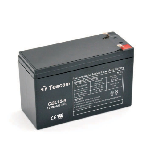 TESCOM Combatt, CBL12-9, 12V 9Ah, Bakımsız,  Kuru Akü. UPS için Uygundur. (100012607)