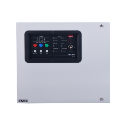 TEKNİM TFP-404, 4 Bölge, Konvaksiyonel, YANGIN ALARM PANELİ
