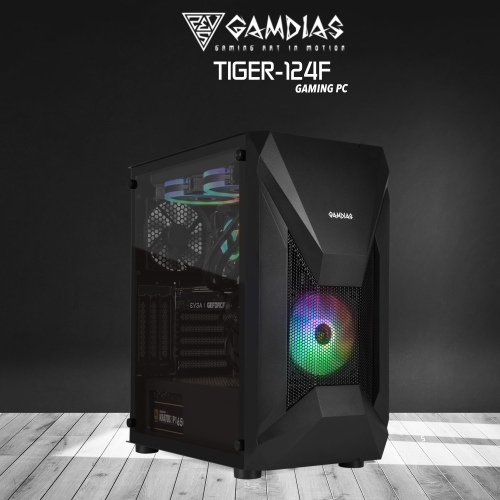 TIGER-124F, i5-12400F, 16Gb Ram, 500Gb NVMe SSD, 8Gb GDDR5 RX580 Ekran Kartı, 600W Kasa, Free Dos GAMING TAVSİYESİ