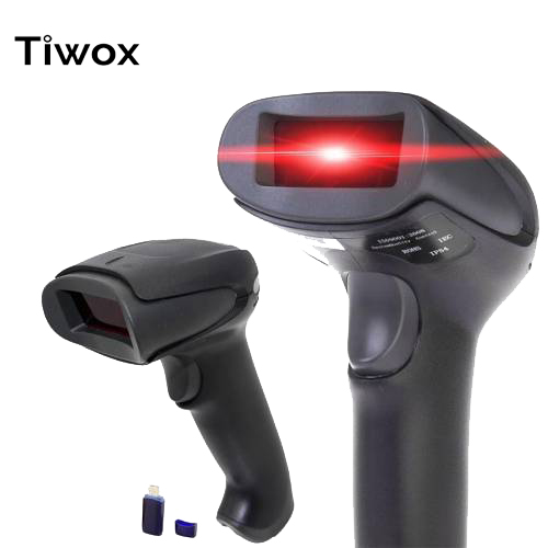 Tiwox VSK-118+, EL Tipi, Laser, 2D Karekod, Kablosuz, Barkod Okuyucu (Mini Usb Dongle ile birlikte)