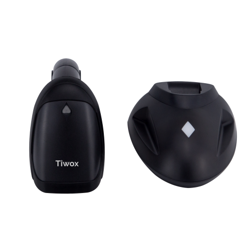 Tiwox VSW-122, EL Tipi, Laser, 2D Karekod, WiFi, Kablosuz, Barkod Okuyucu (Cradle+Batarya ile birlikte)