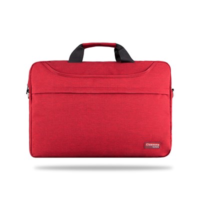 Classone TL2565 Top Loading Large Serisi WTXpro Su Geçirmez Kumaş 15,6 inch Notebook El Çantası – Bordo